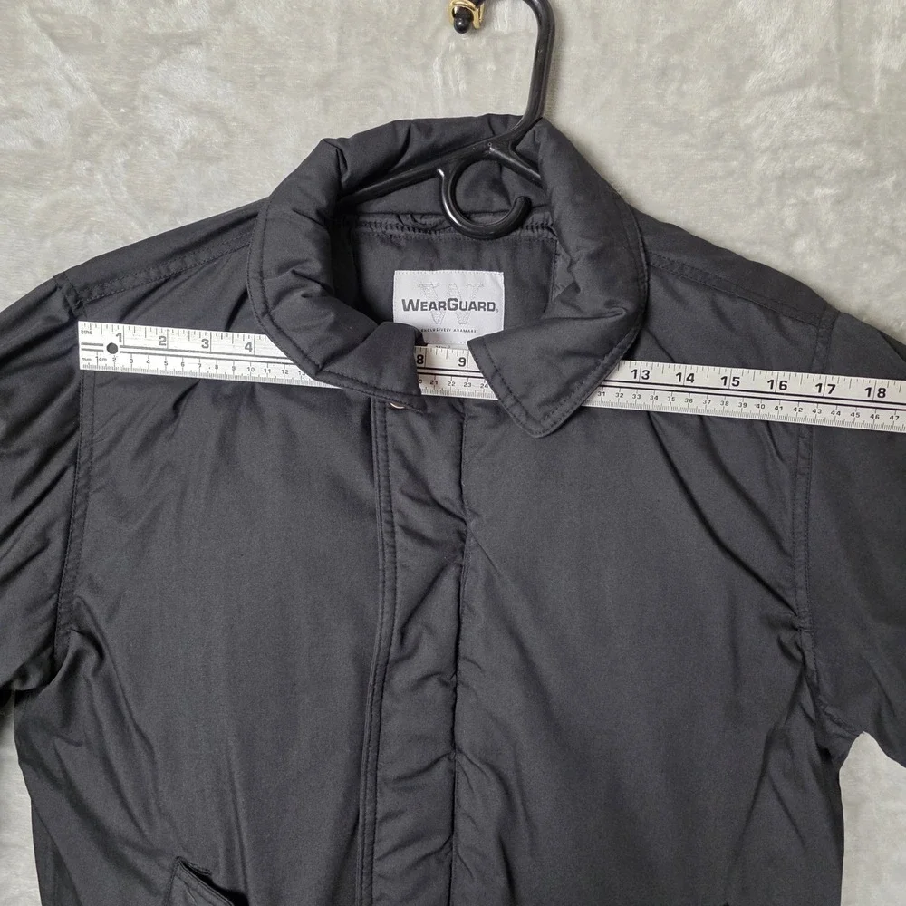 WearGuard‎ Bomber Jacket Mens Small Black Good Style 410 Insulated Workwear